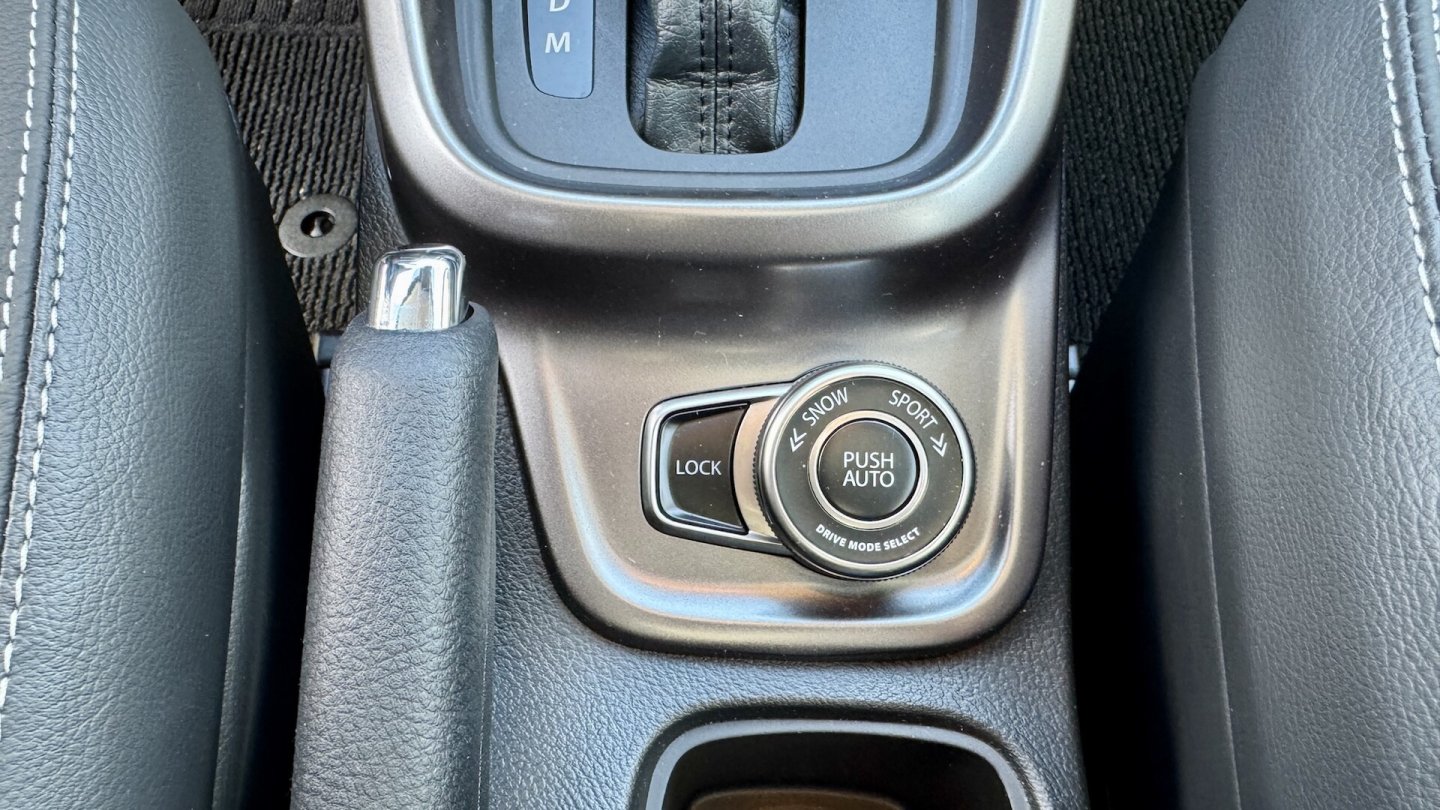 Die Allrad-Programme mit Lock-Funktion lassen sich in der Mittelkonsole einstellen.