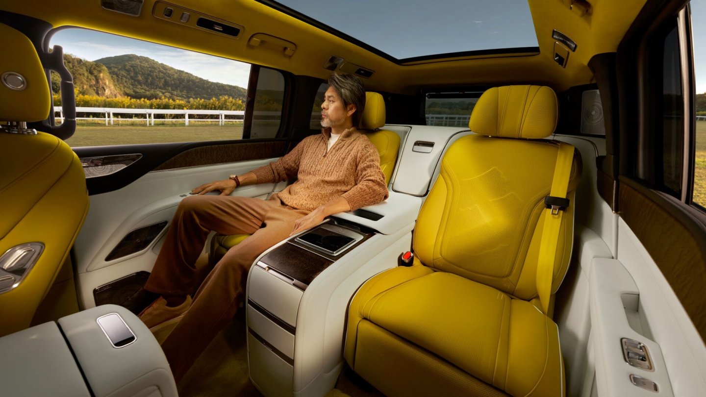 Luxus-SUV als Viersitzer: Der Fond im Yangwang U8L.