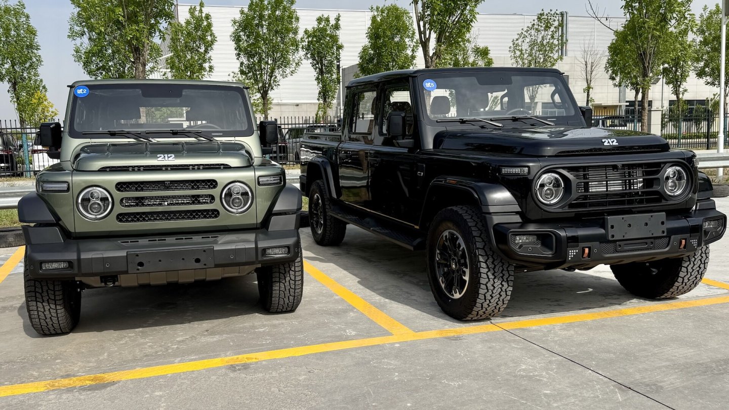 Der Preis des Pick-up soll auf dem Niveau des T01, hier links im Bild, liegen.