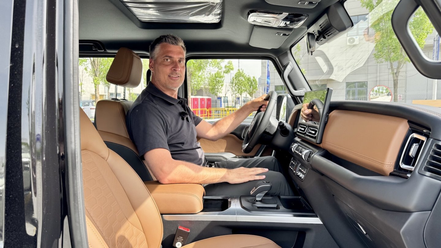 Ob es die braune Innenausstattung nach Europa schafft, ist noch nicht bekannt.