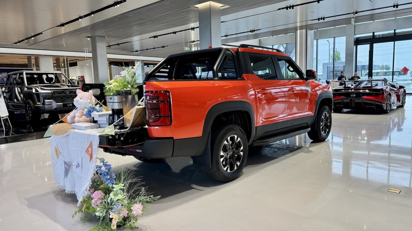 In Europa wird der BYD Shark noch nicht verkauft.