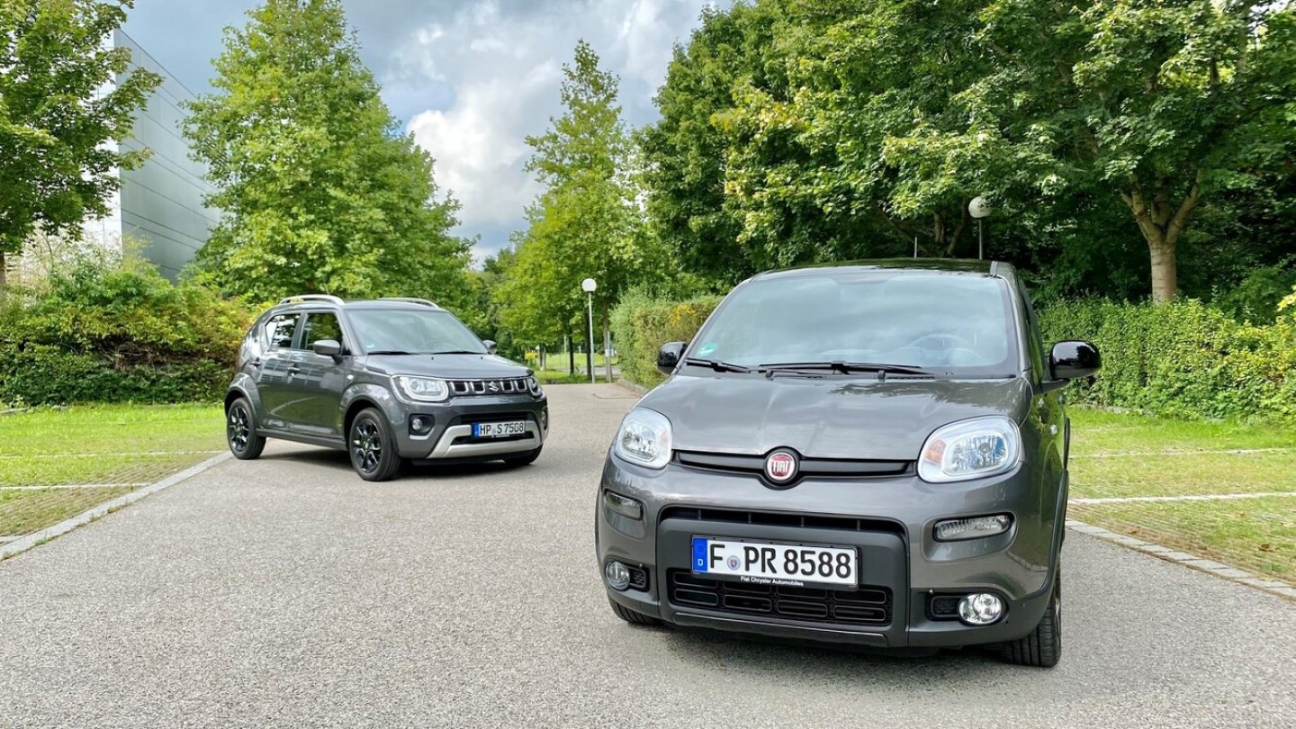 Fiat Panda und Suzuki Ignis 2021