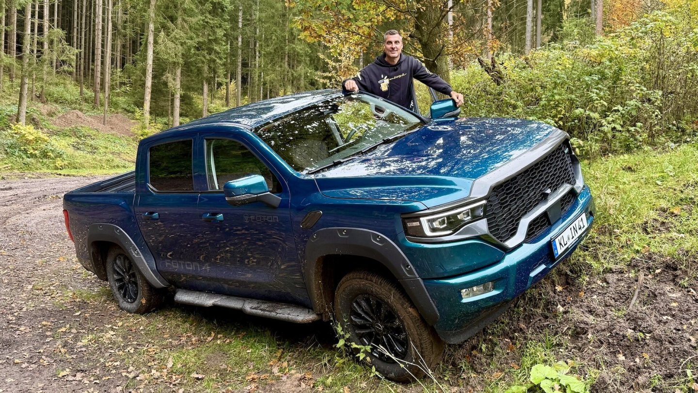 Offroad beim ersten Test des Foton 4.