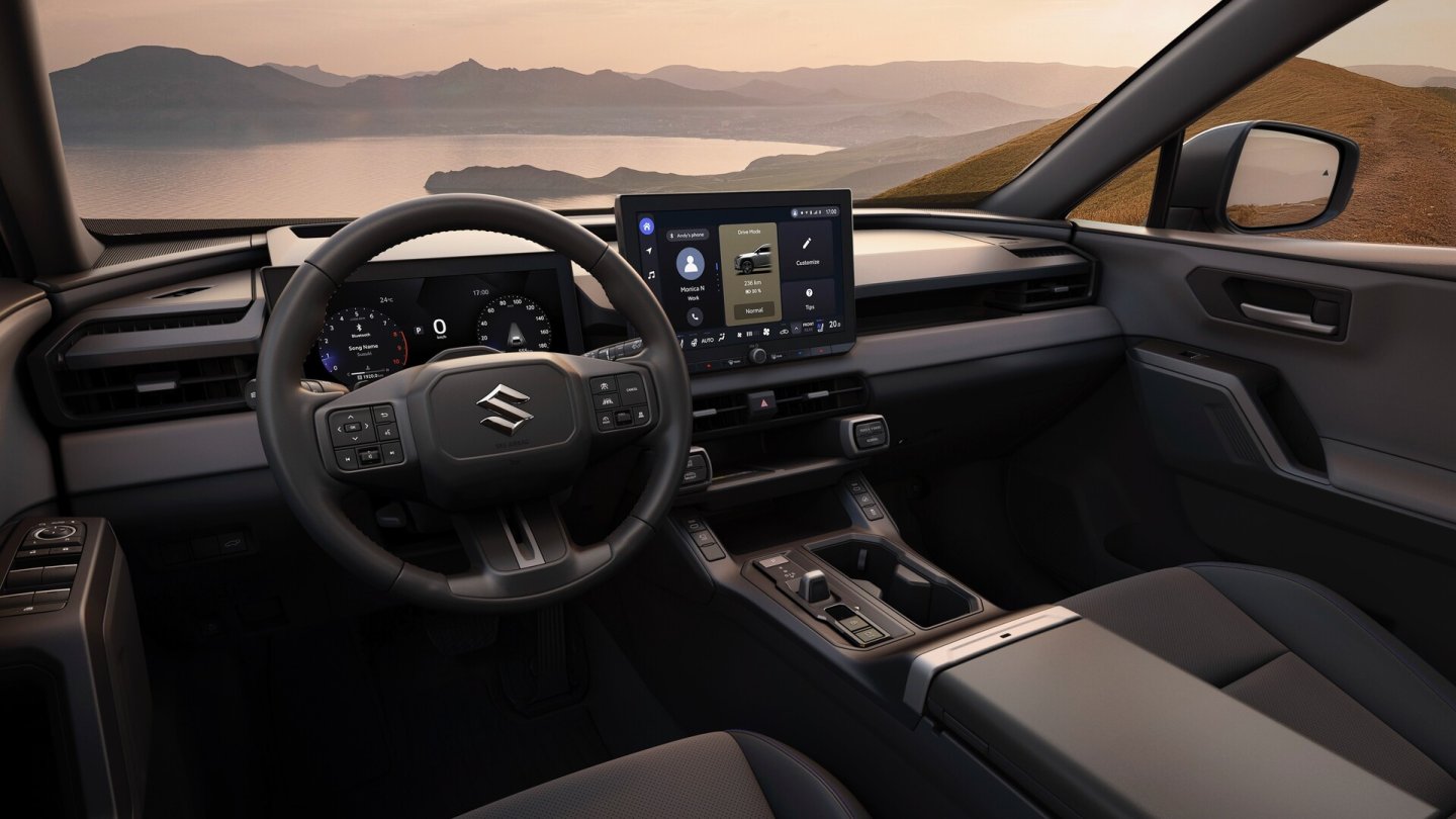 Im Cockpit wird auf Dekore aus hochglänzend-schwarzem Kunststoff verzichtet.