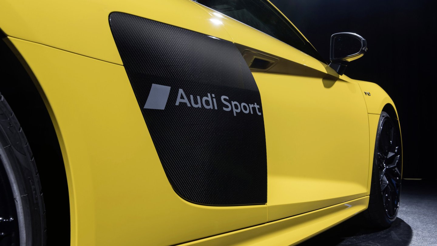 Individuelle Prägungen am Audi R8