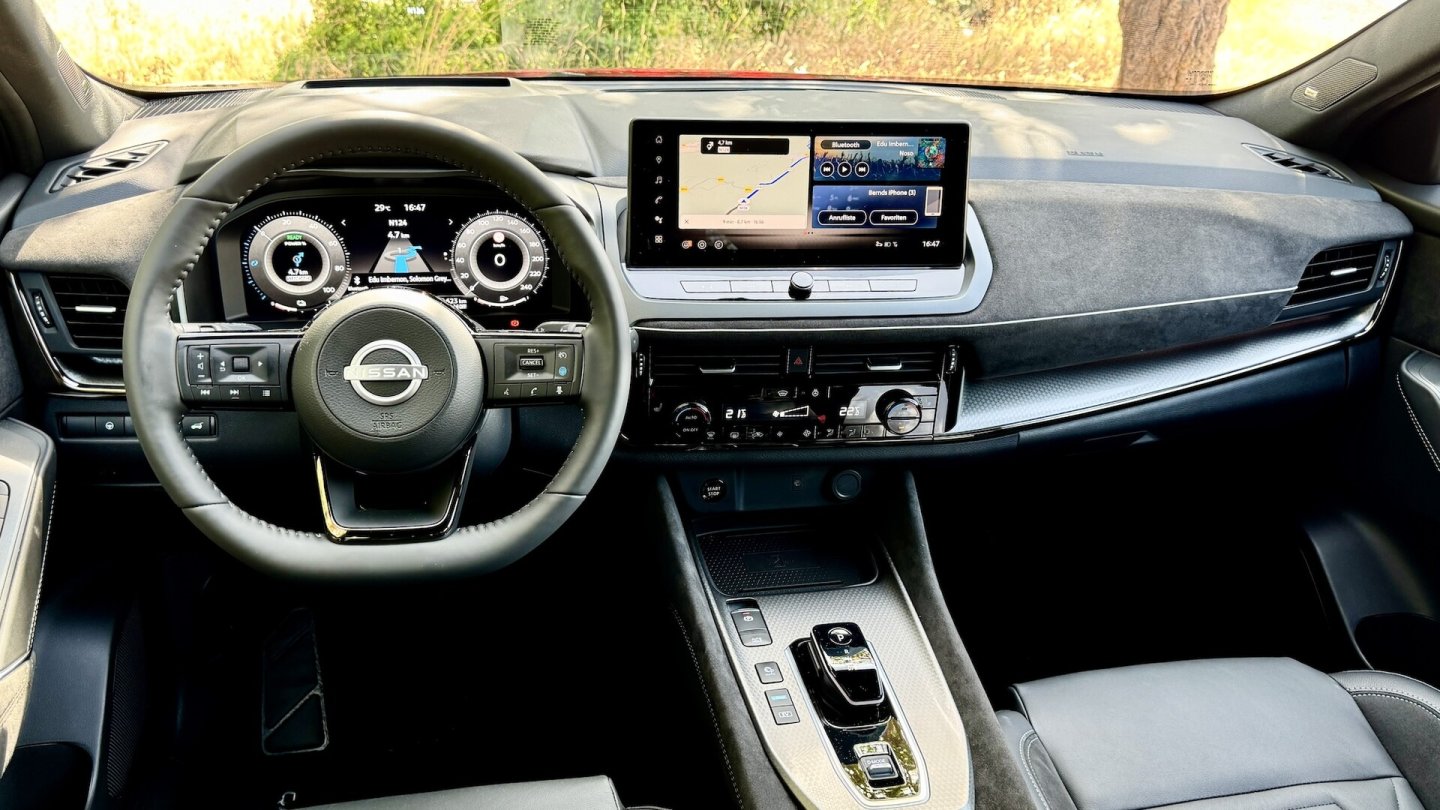 Die Bedienung im Qashqai-Cockpit ist herrlich selbsterklärend.