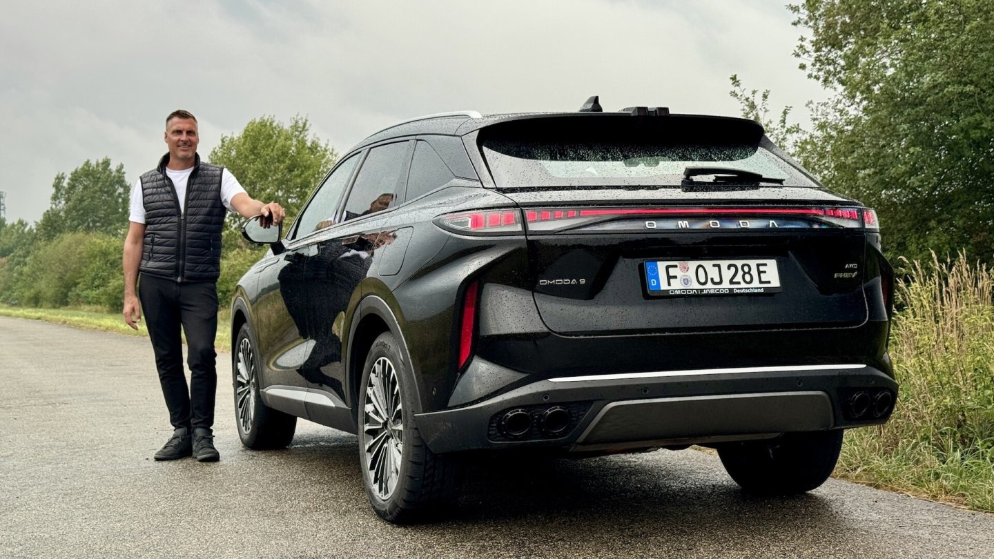 Die Erwartungen an seine Reichweite hat der Omoda 9 im Test übererfüllt.