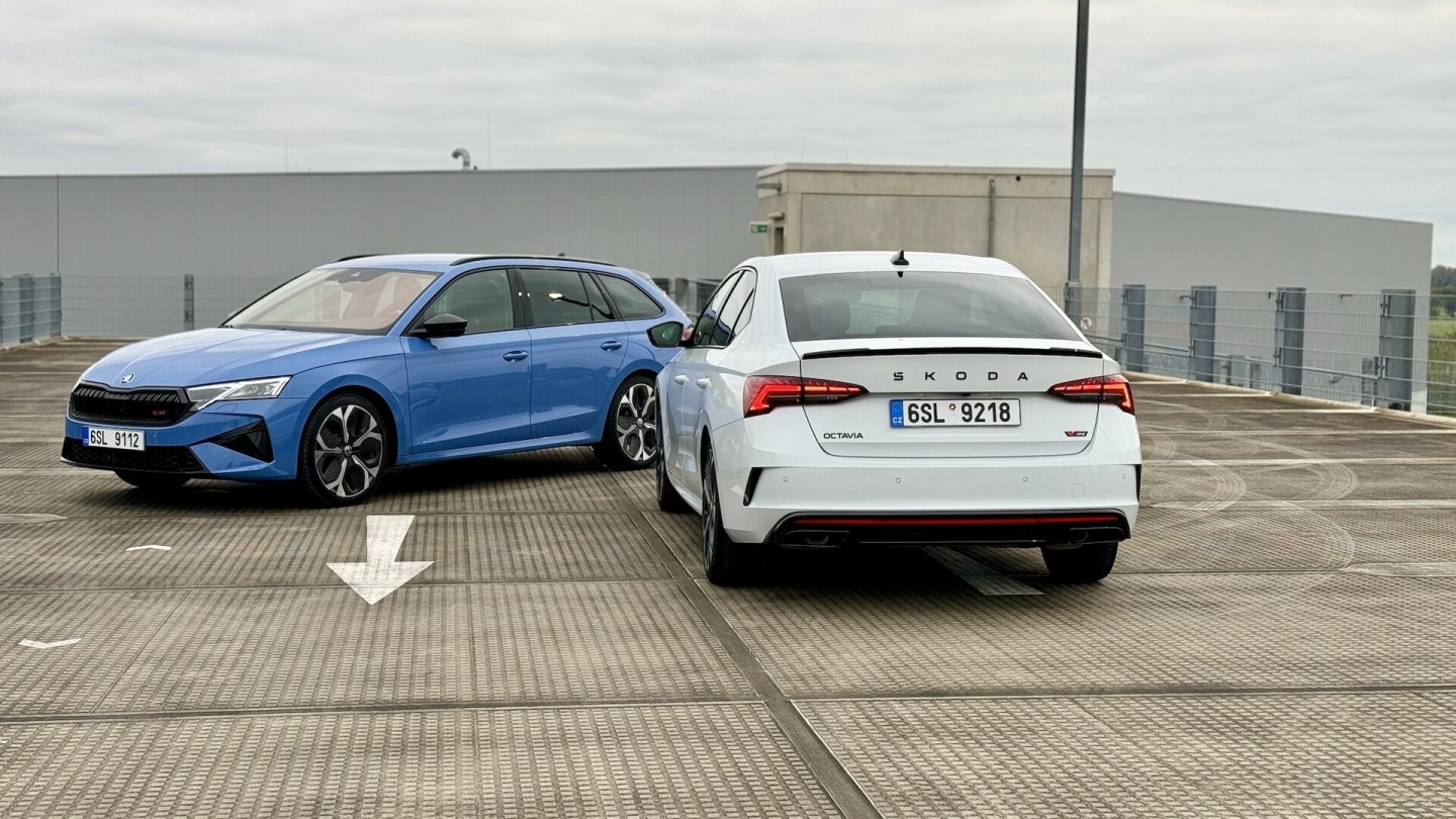 Der aktuelle Skoda Octavia als Combi und Limousine.
