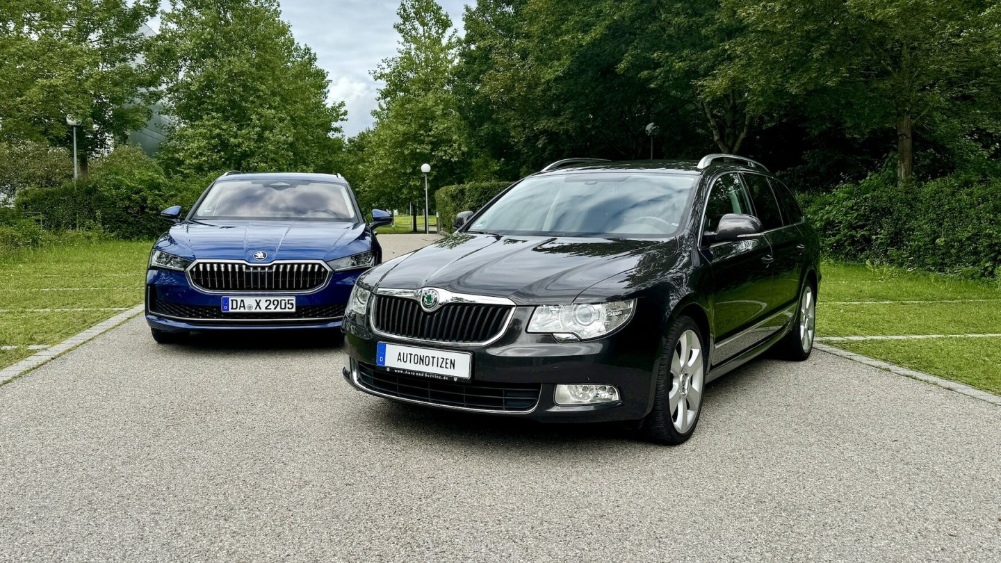 Skoda Superb Combi 2010 vs. 2024