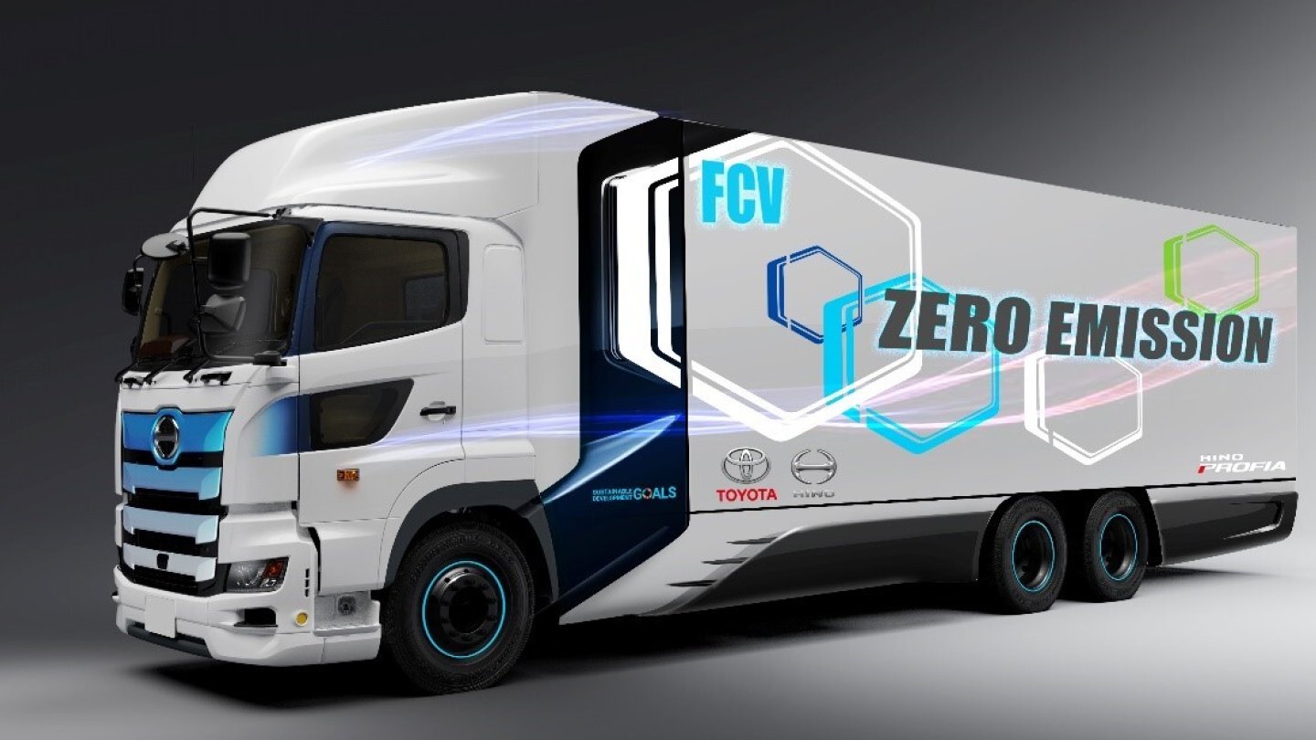 Toyota entwickelt Brennstoffzellen-LKW