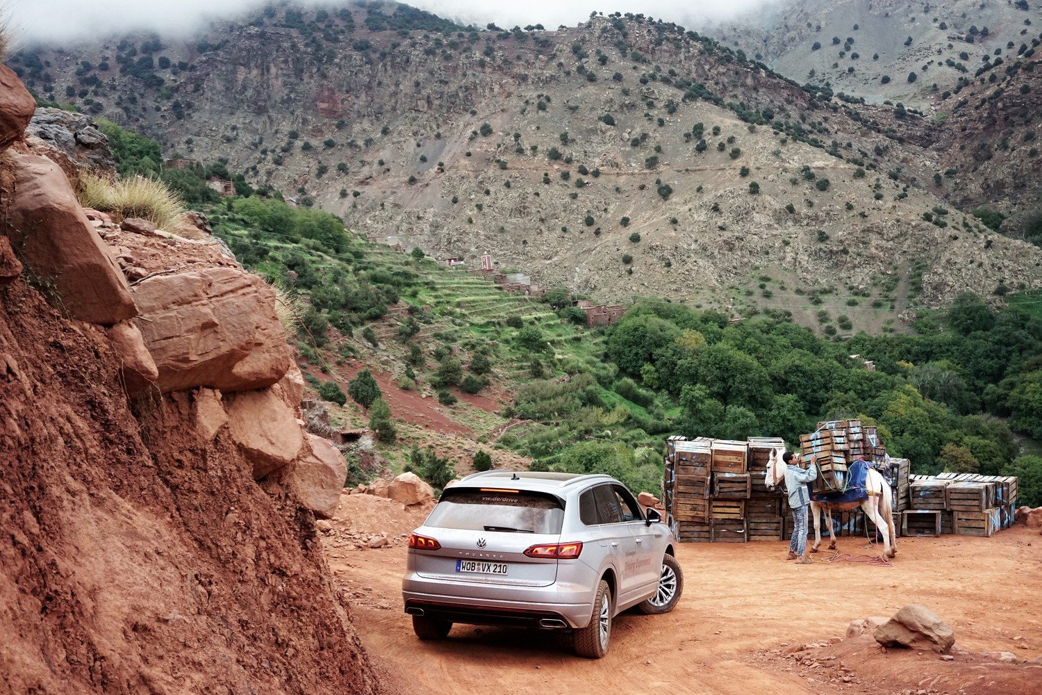 Offroad-Test  Wie sich der VW Touareg im Atlas-Gebirge schlägt