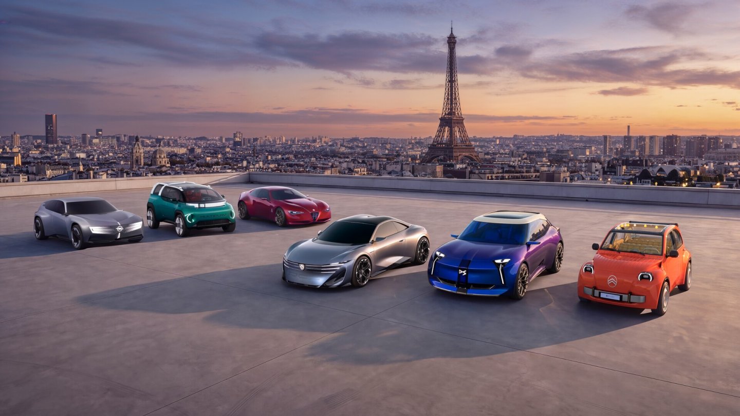 Stellantis auf der Paris Motor Show