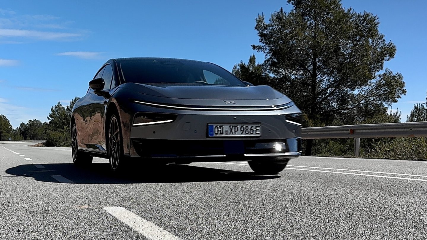 Auch der Xpeng P7+ profitiert von der Software-Kompetenz der Chinesen - zumindest in der Theorie.