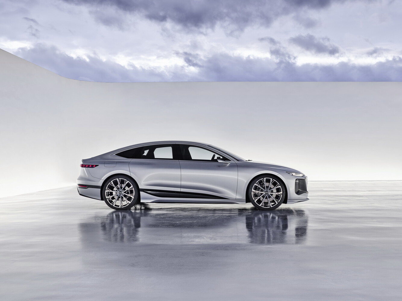 Audi A6 etron Concept 2021 Elektrische Business Class Autonotizen