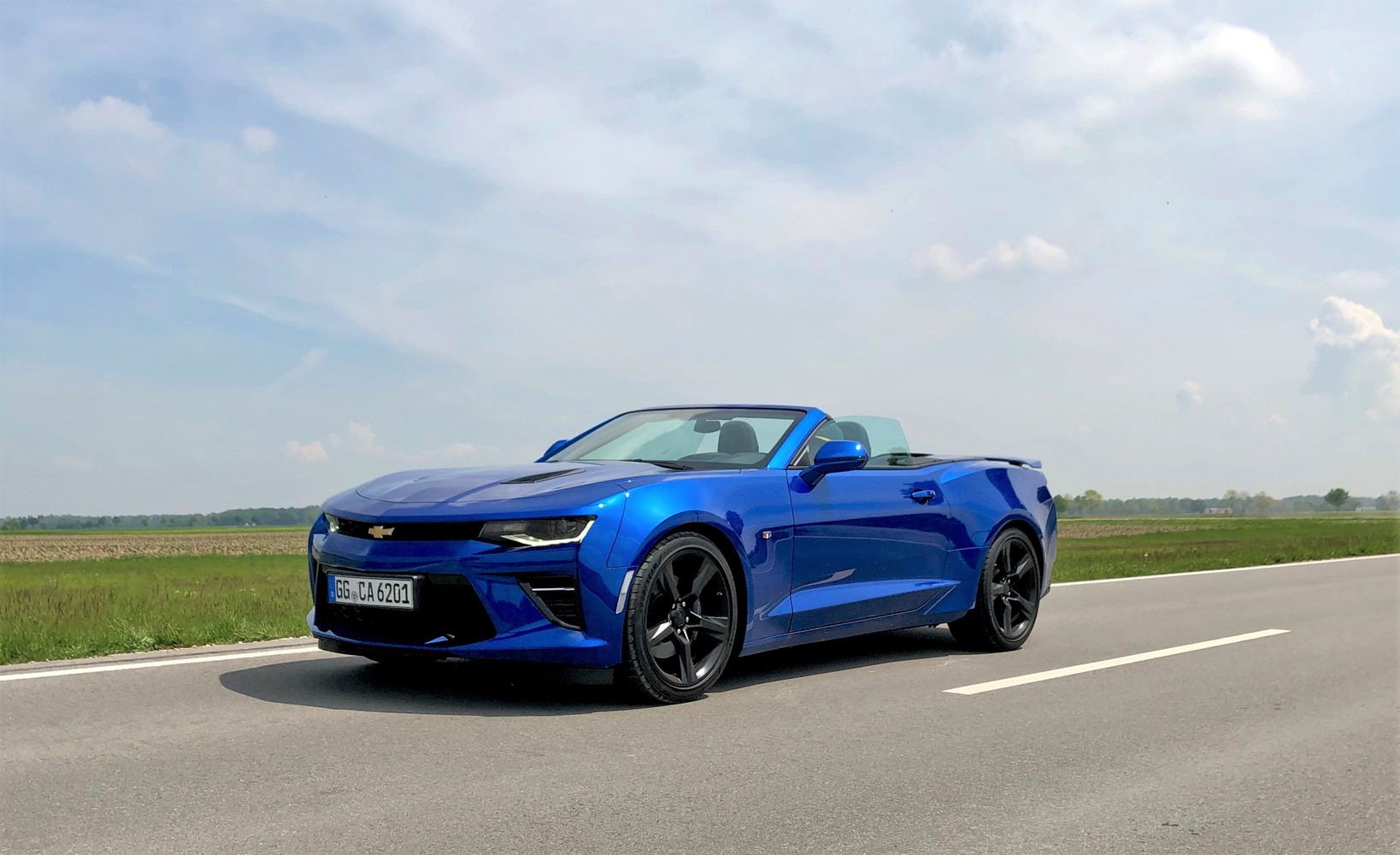 Chevrolet Camaro Cabrio V8 Klappe Und Action Autonotizen