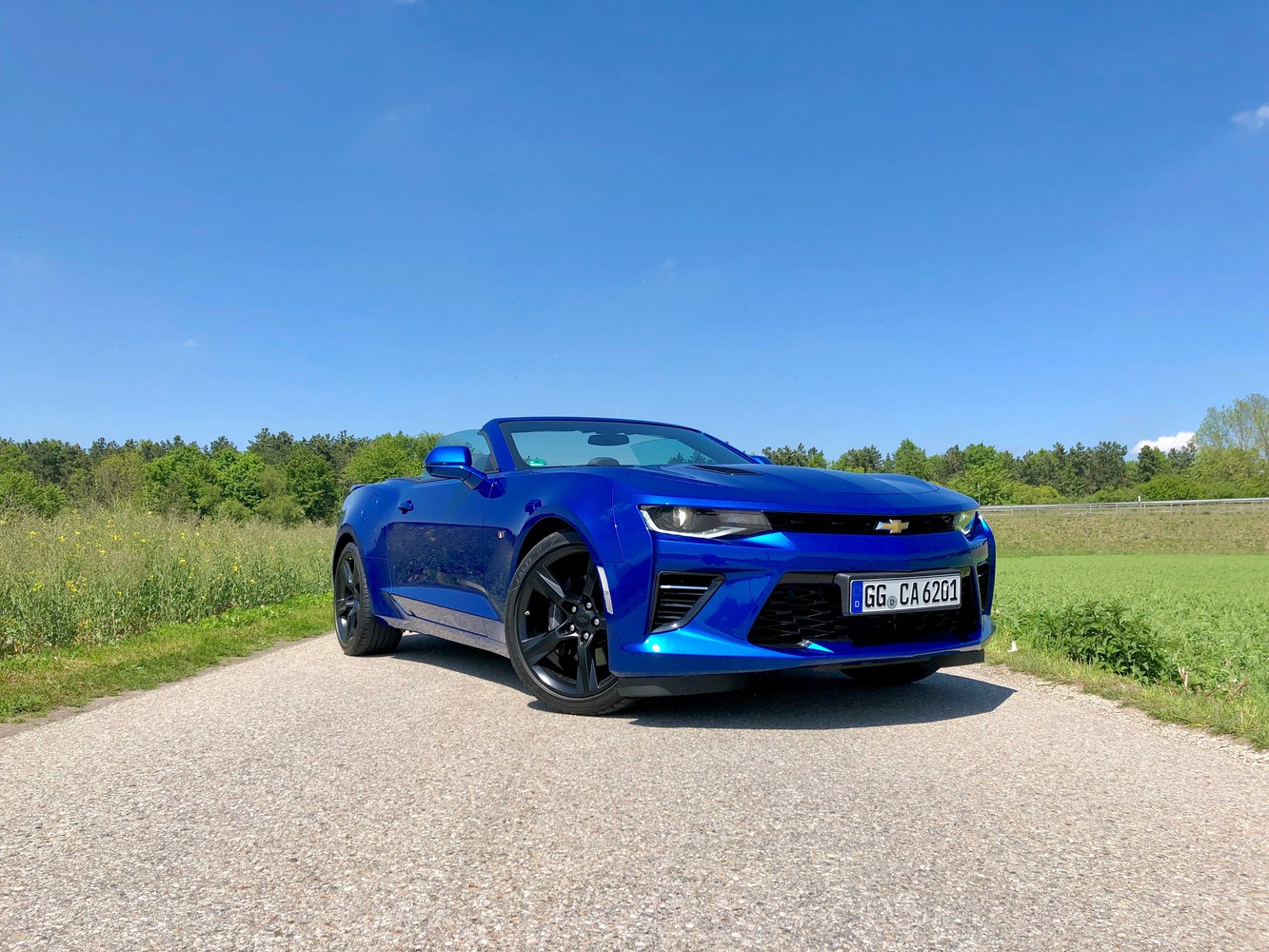 Chevrolet Camaro Cabrio V8 Klappe Und Action Autonotizen