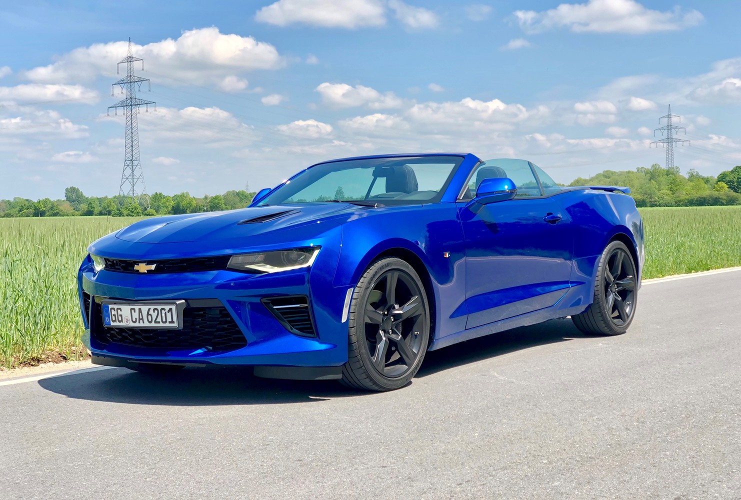 Chevrolet Camaro Cabrio V8 Klappe Und Action Autonotizen