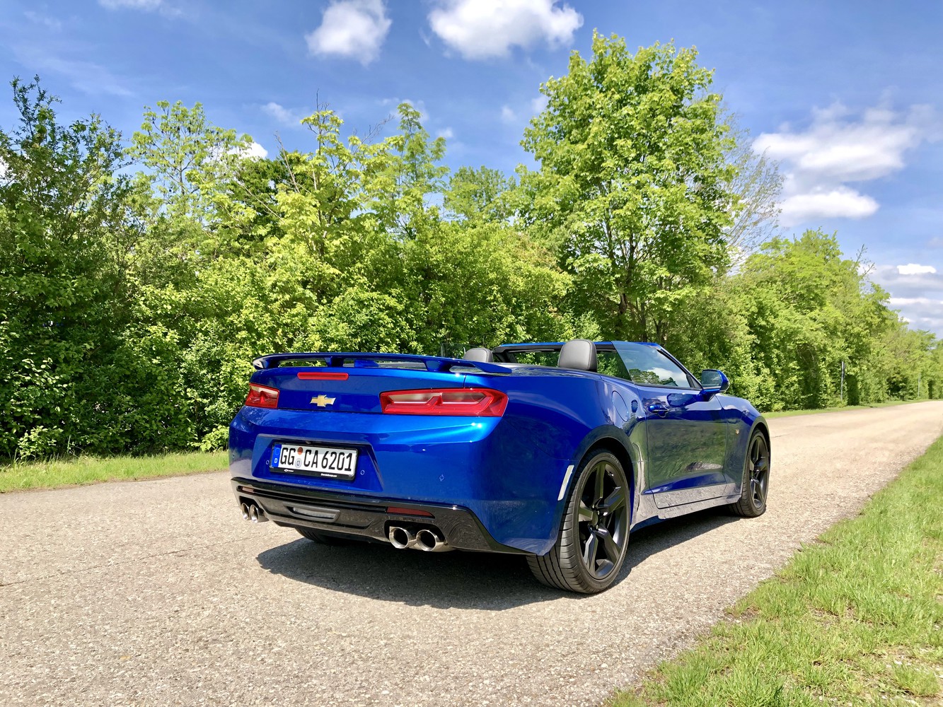 Chevrolet Camaro Cabrio V8 Klappe Und Action Autonotizen