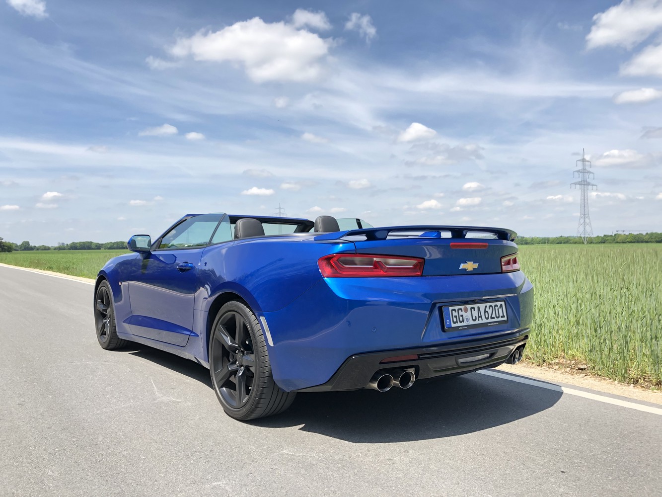 Chevrolet Camaro Cabrio V8 Klappe Und Action Autonotizen